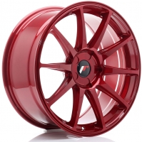 Set of 8.5x19" Japan Racing JR11 Platinum Red