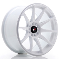 Set of 7.5x18" & 9.5x18 Japan Racing JR11 White