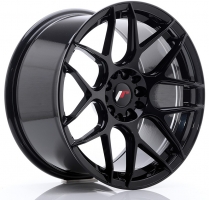 Set of 8.5x18" & 9.5x18 Japan Racing JR18 Gloss Black