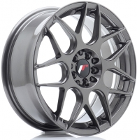 Set of 7.0x17" Japan Racing JR18 Hyper Gray