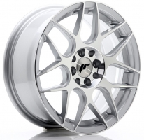 Set of 7.0x16" Japan Racing JR18 Silver Machined
