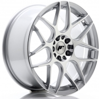 Set of 7.5x18" & 8.5x18 Japan Racing JR18 Silver Machined
