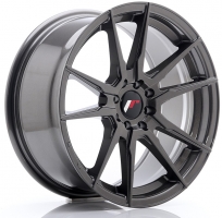 Set of 8.0x17" Japan Racing JR21 Hyper Gray
