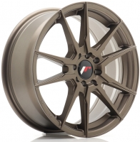 Set of 7.0x17" Japan Racing JR21 Matt Bronze