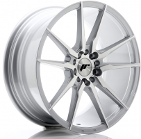 Set of 8.5x18" Japan Racing JR21 Silver Machined