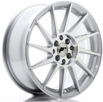 Set of 7.0x17" Japan Racing JR22 Silver Machined