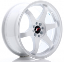 Set of 8.0x17" Japan Racing JR3 White