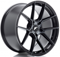 Set of 8.5x19" & 9.5x19 Japan Racing JR30 Black Machined