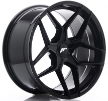 Set of 8.5x19" & 9.5x19 Japan Racing JR34 Gloss Black