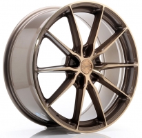 Set of 8.5x20" & 9.0x20 Japan Racing JR37 Platinum Bronze