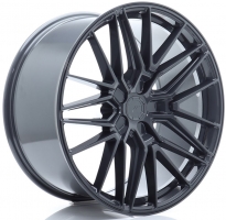 Set of 9.5x21" & 10.5x21 Japan Racing JR38 Hyper Gray