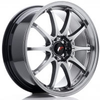 Set of 8.0x18" Japan Racing JR5 Hyper Black
