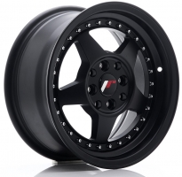 Set of 7.0x15" Japan Racing JR6 Matt Black