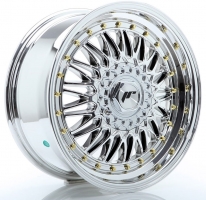 Set of 7.5x17" Japan Racing JR9 Chrome