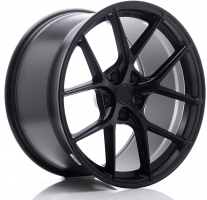 Set of 8.5x19" & 10.0x19 Japan Racing SL-01 Matt Black