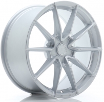 Set of 8.0x18" & 8.5x18 Japan Racing SL-02 Matt Silver