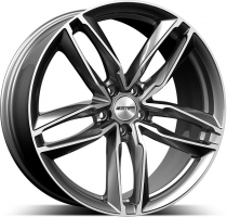 Set of 7.5x17" GMP Italia Atom Anthracite Diamond