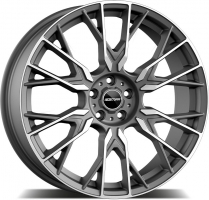 Set of 8.0x19" & 9.0x19 GMP Italia Fender Matt Anthracite Diamond