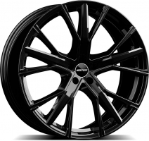 Set of 9.0x22" & 10.0x22 GMP Italia Gunner Glossy Black