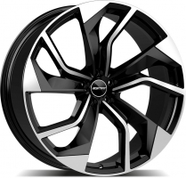 Set of 9.0x21" GMP Italia Rebel Black Diamond