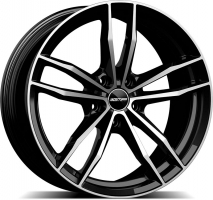 Set of 8.0x18" GMP Italia Swan Black Diamond