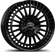 Set of 9.0x21" & 10.0x21 GMP Italia Qstar Glossy Black