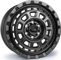 Set of 8.0x16" Targa TG9-HD Matt Black