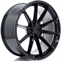 Set of 9.0x21" & 10.5x21 Japan Racing JR37 Gloss Black