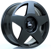 Set of 7.5x17" Bola B10 Gloss Gunmetal
