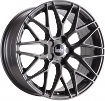 Set of 8.5x19" & 9.5x19 Bola B17 Gloss Gunmetal