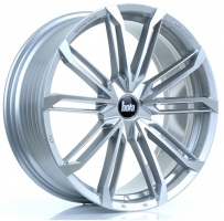 Set of 8.5x20" Bola B23 Silver Polished Face