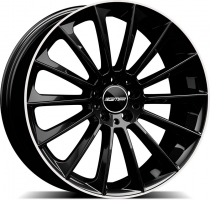 Set of 9.5x19" GMP Italia Stellar Black Diamond Lip