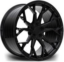Set of 8.5x19" Riviera RF5 Gloss Black