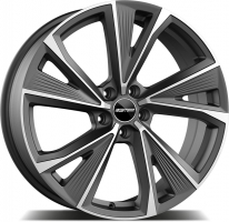 Set of 8.0x19" GMP Italia Evento Matt Anthracite Diamond