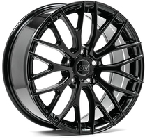 Set of 8.5x19" 1AV ZX2 Gloss Black