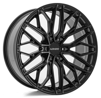 Set of 9.0x20" Lenso Ventus Satin Black