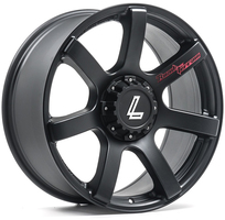 Set of 9.0x20" Lenso RCC Matt Black