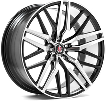 Set of 8.5x20" & 10.0x20 Axe EX30 Gloss Black & Polished