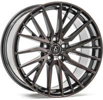 Set of 9.0x22" Axe EX40 Gloss Black & Polished