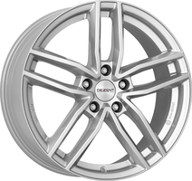 Set of 8.0x18" & 9.0x18" Dezent TR Silver