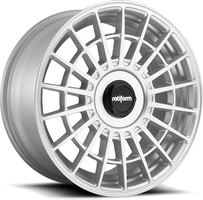 Set of 8.5x18" & 9.5x18" Rotiform LAS-R Silver