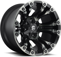 Set of 9.0x17" Fuel Vapor D569 Black DDT