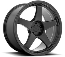 Set of 8.5x18" Motegi Racing CS5 Satin Black