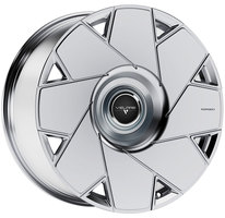 Set of 9.0x20" & 10.0x20" Velare VLR-F2 Brushed