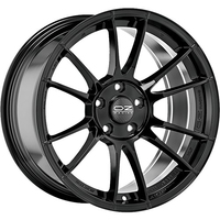 Set of 8.5x19" & 11.0x19" OZ Racing Ultraleggera HLT Gloss Black