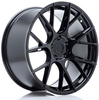 Set of 8.5x19" & 9.5x19" Japan Racing JR42 Gloss Black