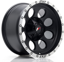 Set of 9.0x16" Japan Racing JRX4 Matt Black Machined Lip