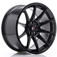Set of 8.5x18" & 9.5x18" Japan Racing JR11 Gloss Black