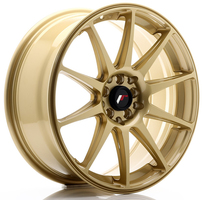 Set of 7.5x18" Japan Racing JR11 Gold