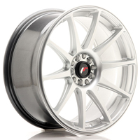 Set of 8.5x19" Japan Racing JR11 Hyper Silver